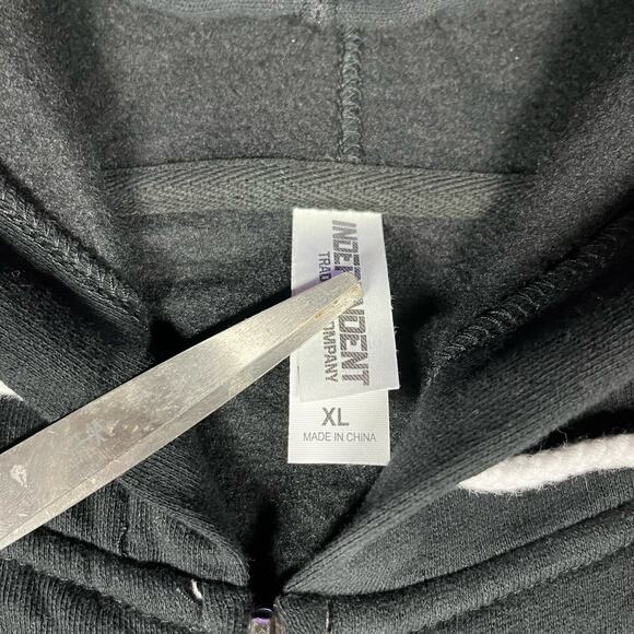 Bob Dylan and  His Band Full Zip Up Black Hoodie Men’s Sz XL New - Picture 5 of 5